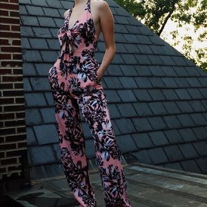 KARINA GRIMALDI TROPICAL JUMPSUIT